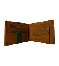 Woodland Wallet with Coin Pocket, Sleek Design, Card Pocket, Tan Color